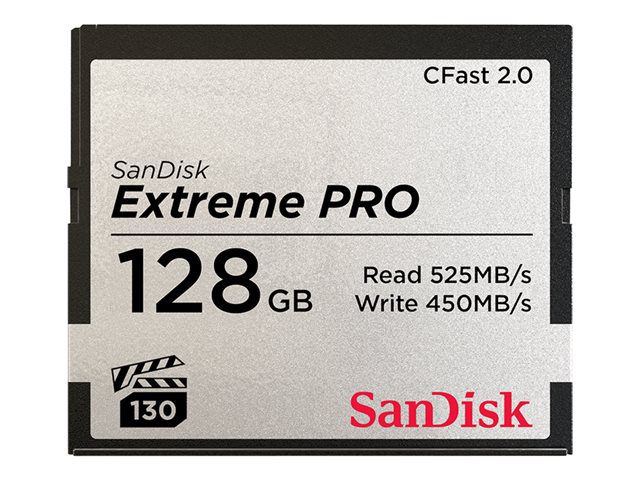 SANDISK CFast 2.0 Extreme Pro 128GB (R515MB/s W430MB/s)