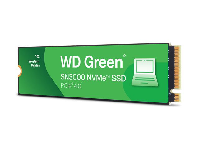 WD Green SN3000 SSD-levy 1TB M.2 NVMe PCIe 4.0