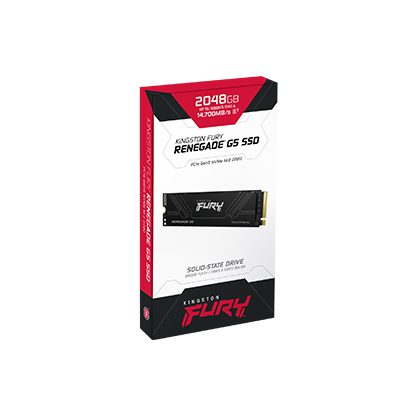 Kingston PCIe 5.0 NVMe M.2 SSD-levy 1TB SSD-levy Kingston FURY Renegade G5 1TB PCIe 5.0