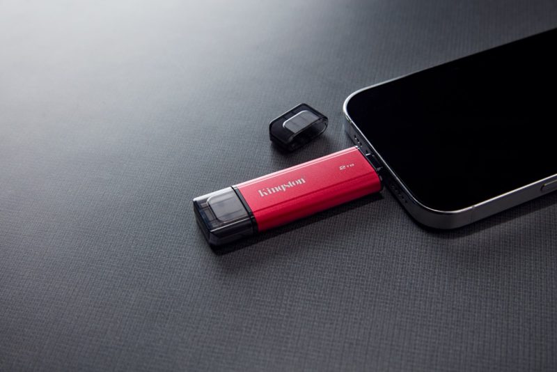 Kingston Dual USB-C ja USB-A 1TB ulkoinen SSD Kingston Dual 1TB ulkoinen SSD