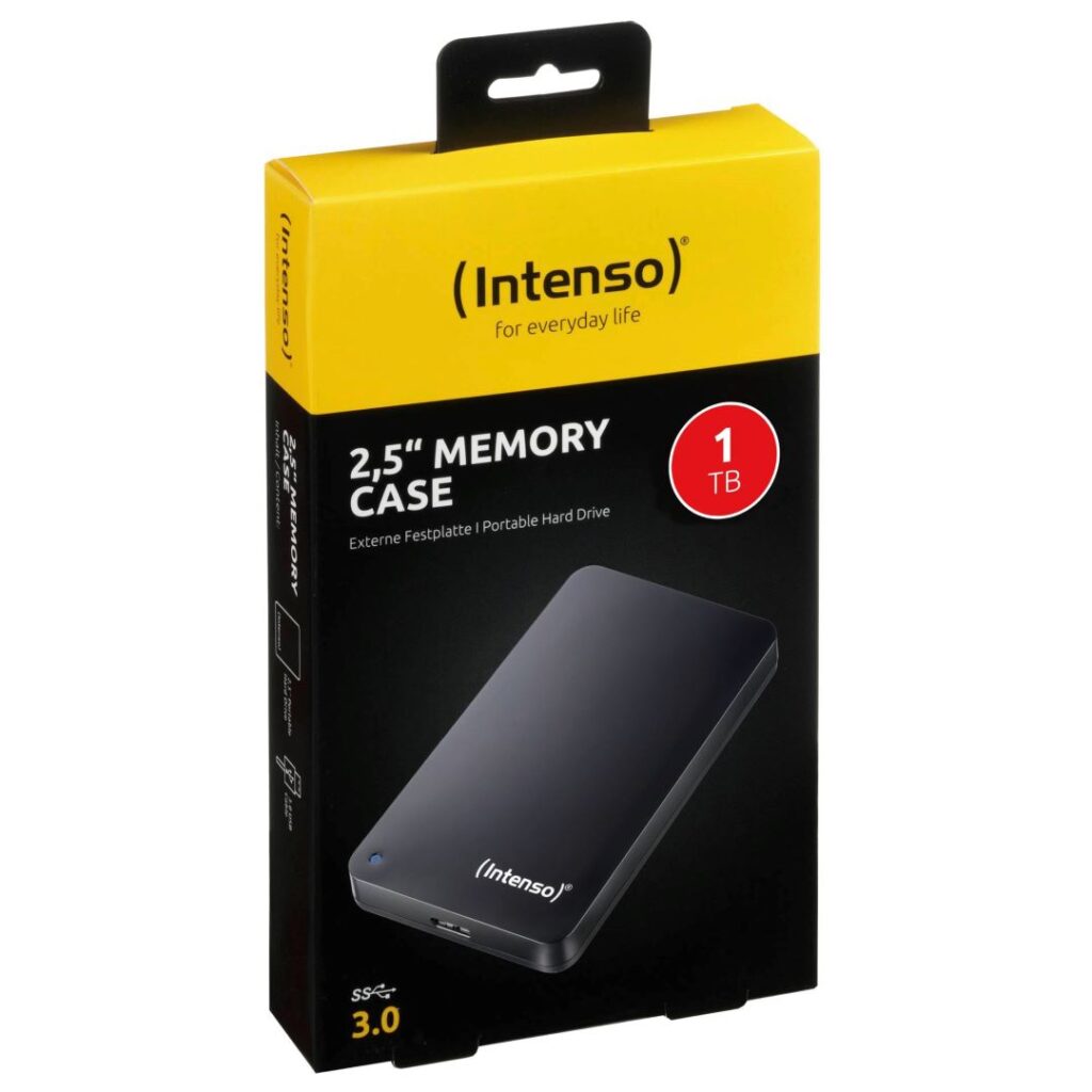 Intenso 1TB ulkoinen kovalevy Intenso 1TB ulkoinen kiintolevy HDD