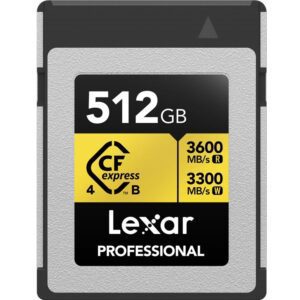 Lexar 512GB CFexpress 4.0