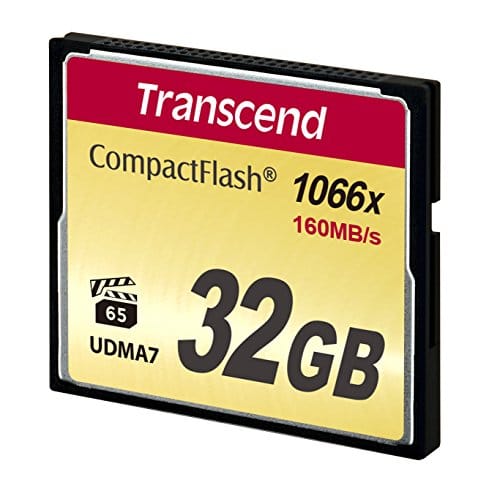 Transcend ultimate CompactFlash 32GB Class20 1066x