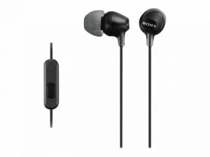 SONY MDREX15 nappikuulokkeet, musta