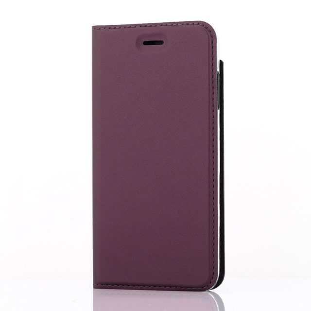 Wave Book Case suojakotelo iPhone 12 Pro Max sangria