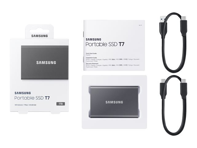 Samsung T7 ssd Samsung T7 ulkoinen ssd