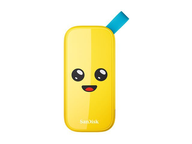 SanDisk Peely Fortnite SSD 2TB ulkoinen kovalevy USB 3.2 Gen 2