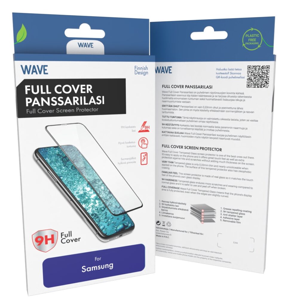 Wave Panssarilasi Samsung Galaxy S25 5G puhelimelle