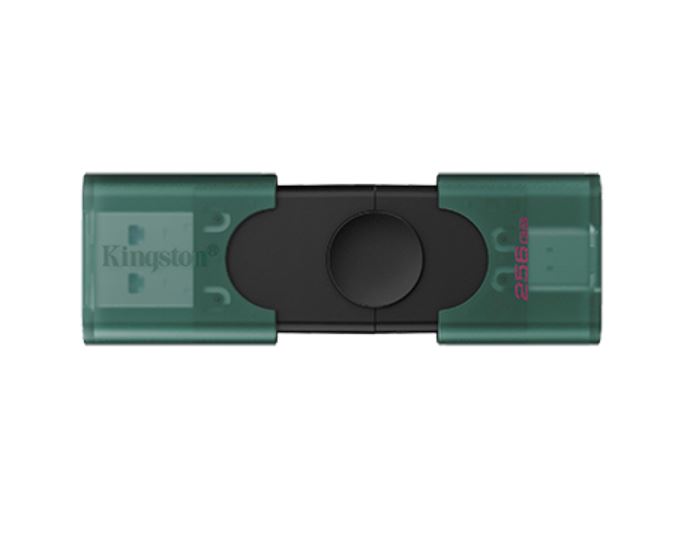 Kingston DataTraveler Duo G2 256GB muistitikku USB-A ja USB-C liittimillä Kingston DataTraveler Duo G2 muistitikku USB-A ja USB-C 256GB