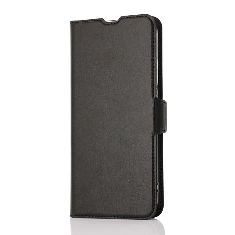 Wave Book Case musta suojakotelo Realme GT 8 Pro puhelimelle