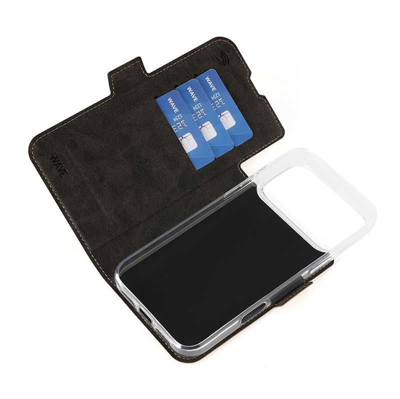 Wave Book case iPhone 18 Pro Max MagSafe suojakotelo iPhone 18 Pro Max ja 17 Pro Max MagSafe suojakotelo