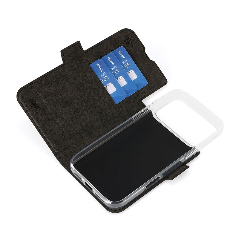 Wave Book case iPhone 18 Pro Max MagSafe suojakotelo iPhone 18 Pro Max ja 17 Pro Max MagSafe suojakotelo